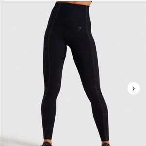 Gymshark Black High-Waisted Leggings